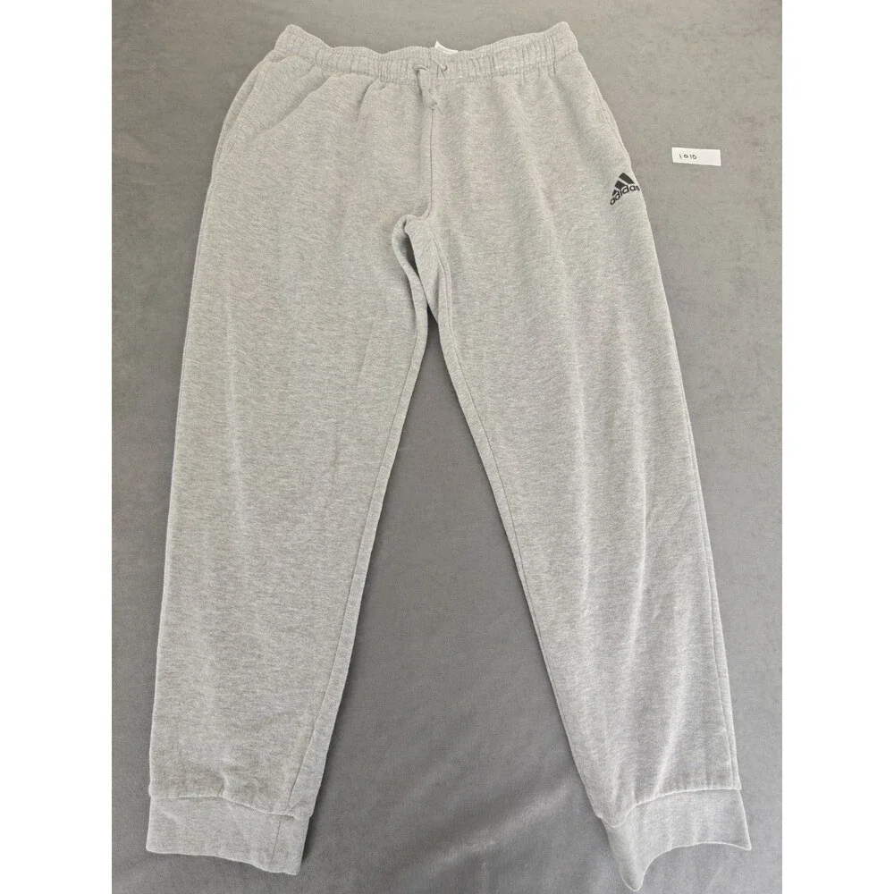 Adidas Golf Gray Fleece Lined Sweatpants Men's Large